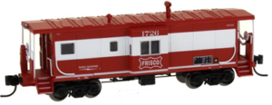 Bay Window Caboose Canadian National 79101 Bluford Shops 40060 N Scale 