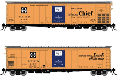 RAPIDO TRAINS SANTA FE MECHANICAL REEFER