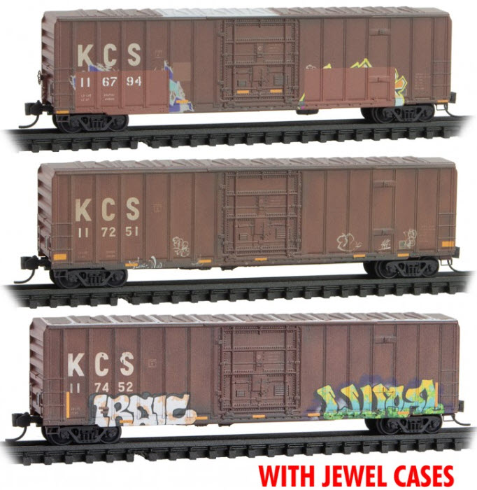 N Scale Graffiti 2-Pack #15-Weather Your Box Cars & Gondolas SAVE $2! Hoppers 