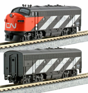 KATO N SCALE F7 LOCOMOTIVES