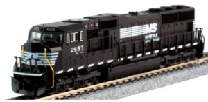 KATO N SCALE SD70M FLAT RADIATOR