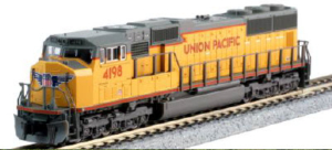 KATO N SCALE SD70M FLAT RADIATOR