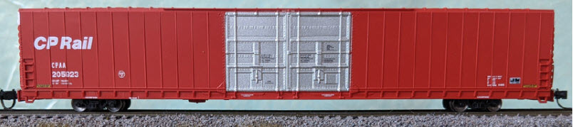 BLUFORD SHOPS 86FT QUAD BOXCARS